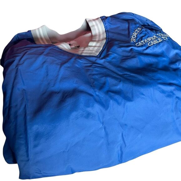 Bike lined pullover Blue Sports Pullover XXL excellent vintage style - Picture 1 of 2